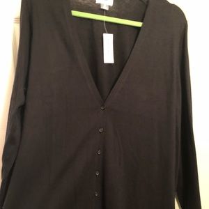 Old Navy NWT Black Cardigan XL